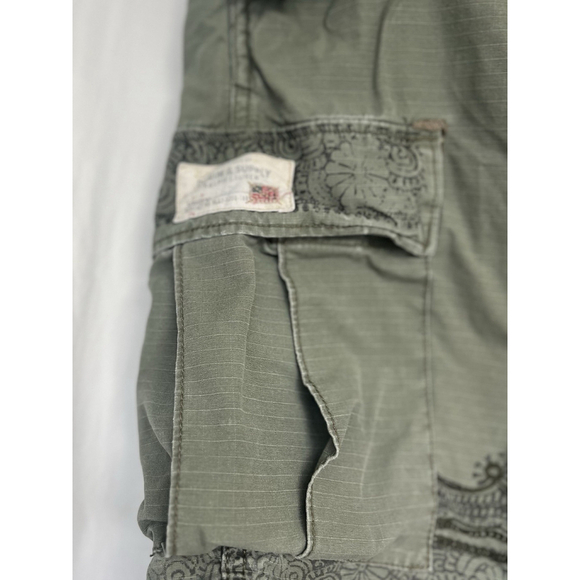 VTG Ralph Lauren Denim & Supply Cargo Shorts Floral Utility Gorpcore Streetwear - Picture 4 of 11